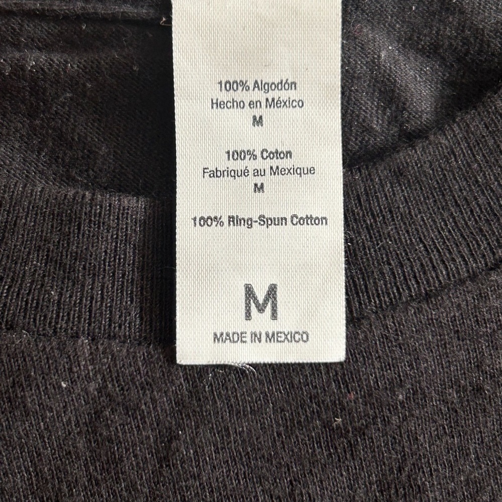 Tultex Black Graphic Tee - Picture 4 of 6
